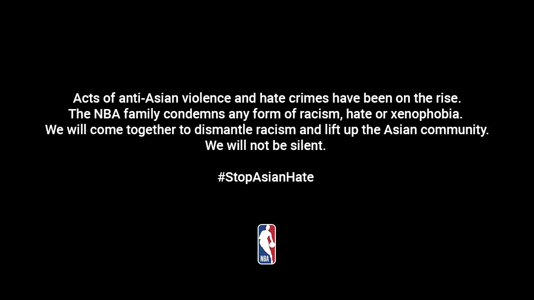 Déclaration contre le racisme de la NBA