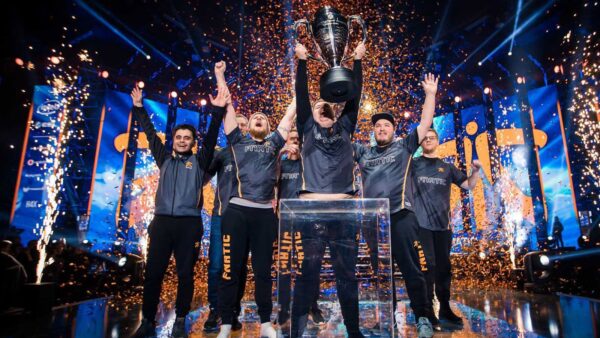 Victoire en 2018 de l'équipe Fnatic, sur Counter-Strike : Global Offensive