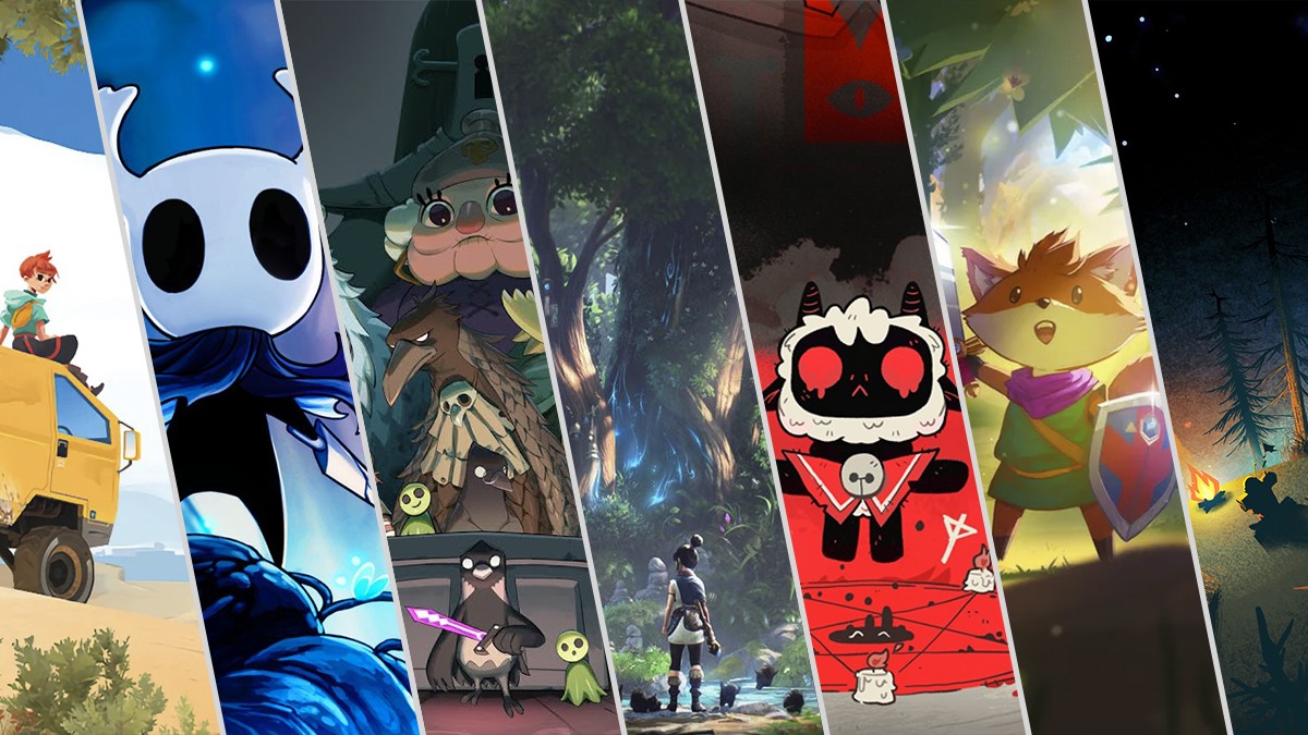 Jeux Indépendants : Caravan Sandwitch, Hollow Knight, Death Door, Kena : Bridge of spirits, Cult of the Lamb, Tunic, Outer Wilds